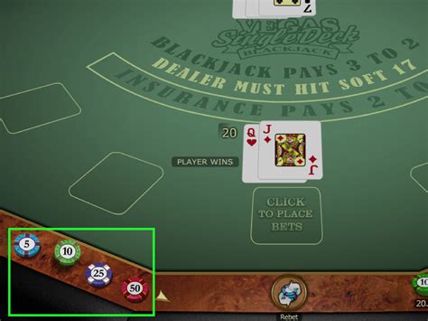 how to play blackjack wikihow|how to set up blackjack.